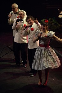  Xavier Thibault,   Michel winogradoff,   Paul Maucourt et EmilieAnneCharlotte. le grand Orchestre du Splendid.